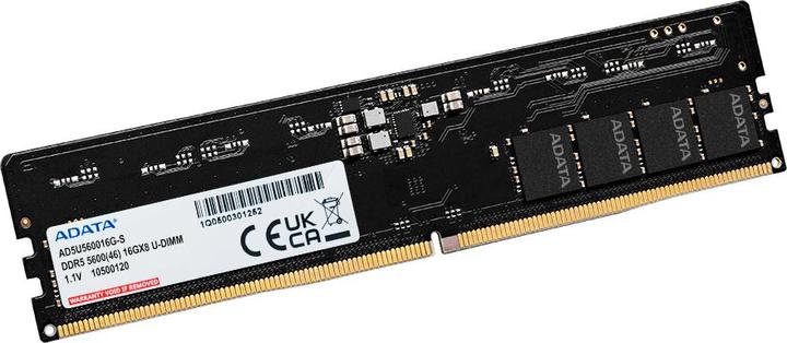 Image du produit Adata DDR5 16Go 5600-46 Premier Tray Plateau unique (1 x 16GB, 5600 MHz, RAM DDR5, U-DIMM)