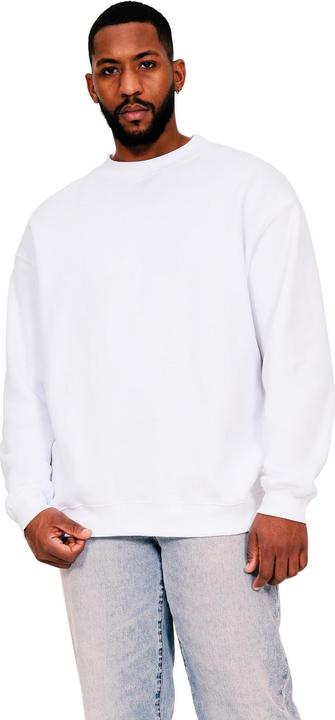 Produktbild Universal Textiles Sweatshirt aus ringgesponnener Baumwolle mit verlängertem Ausschnitt in Übergrösse (L)