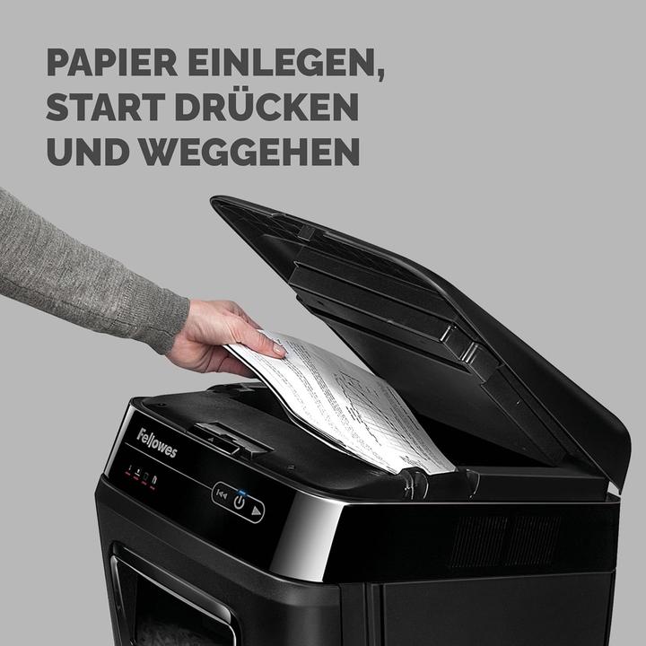 Actual product image Fellowes AutoMax 130C document shredder (Particle cut)