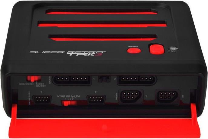 Actual product image Super Retro TRIO - PAL Console incl. 2 Controllers (NES/SNES/MD)