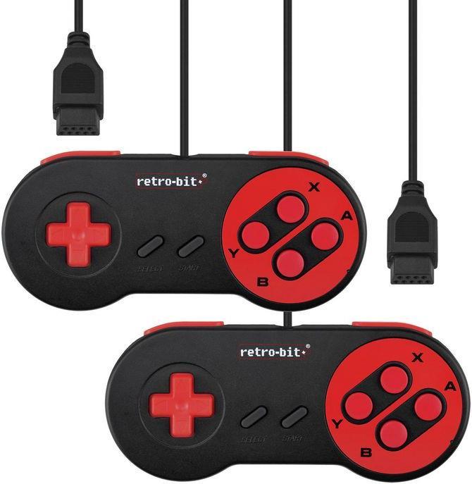 Actual product image Super Retro TRIO - PAL Console incl. 2 Controllers (NES/SNES/MD)