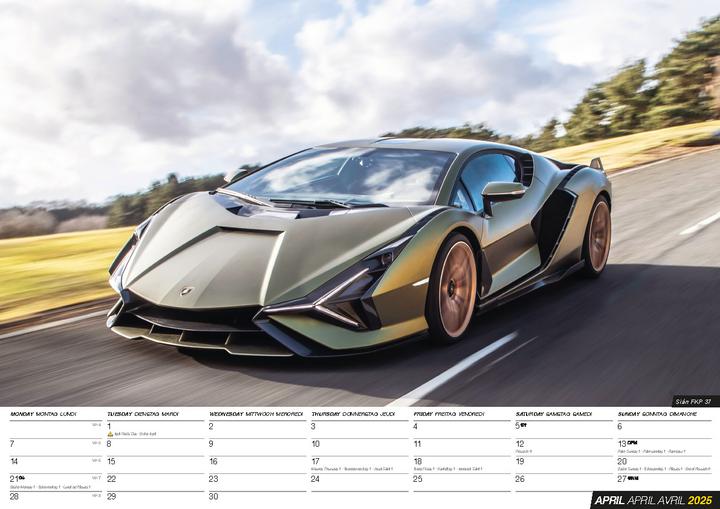 Produktbild Lamborghini Kalender (Harter Einband, Deutsch)