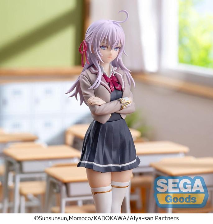 Produktbild Sega Alya Sometimes Hides Her Feelings in Russian Luminasta PVC Statue Alya Uniform Ver. 18 cm