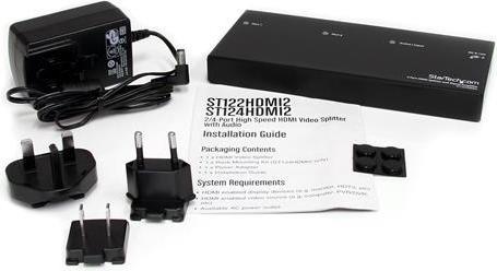 Produktbild StarTech 2 Port HDMI Video Splitter