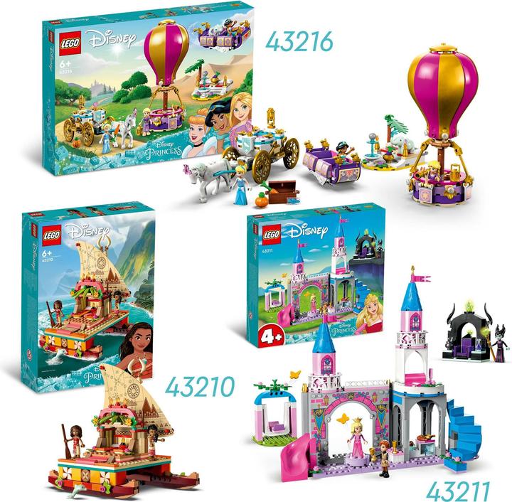Actual product image LEGO Aurora's Castle (43211, LEGO Disney)