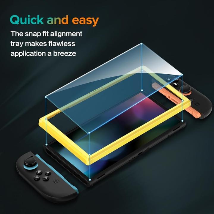Image du produit PhoneLook Pack de 2 vitres de protection d'écran en verre trempé pour Nintendo Switch 2 (Switch 2)