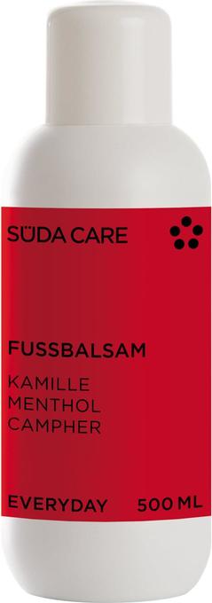 Süda Care Camille Fussbalsam Plus Kabine (Fusscrème & Fussgel, 500 ml)