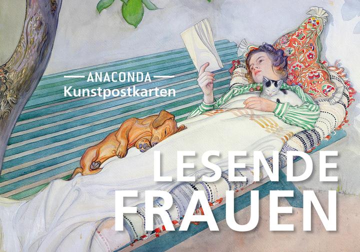 Produktbild Postkarten-Set Lesende Frauen (18 Stk.)