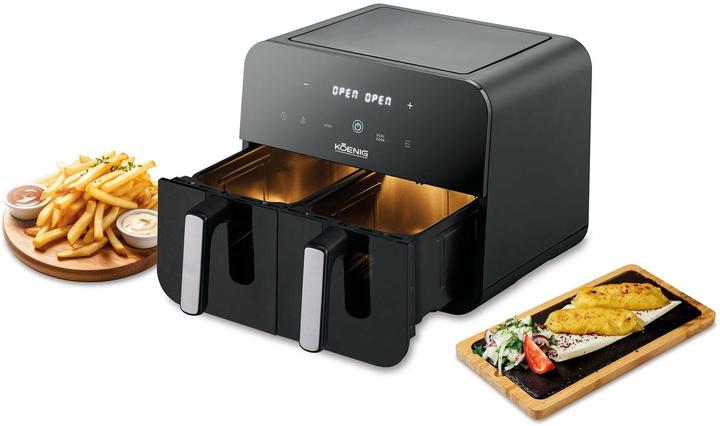 Immagine prodotto Koenig Friggitrice ad aria doppia Quick & Pure 5