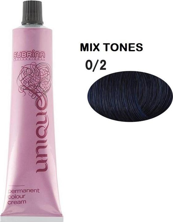 Image du produit Subrina Professional Unique Permanent Hair Dye 02 Blue - 100 Ml (02 Bleu)