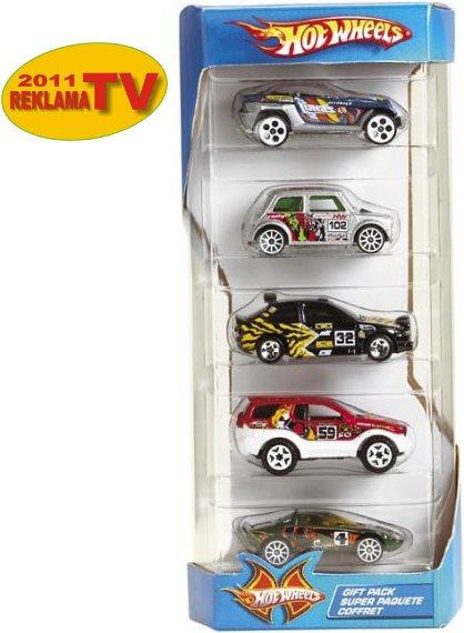 Image du produit Hot Wheels Assortiment de 5 coffrets cadeaux