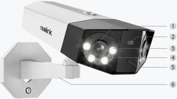 Produktbild Reolink Duo Series P730-4K 8MP (4608 x 1728 Pixels)