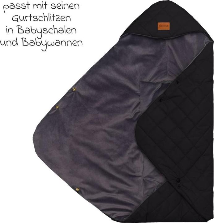 Actual product image Fillikid Fusssäcke für Babyschalen & Babywannen Einschlagdecke Palü für Babyschalen und Babywannen