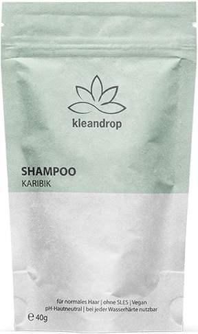 Kleandrop Pulver,Hair Care Karibik Refill 1er (200 ml, Flüssiges Shampoo)
