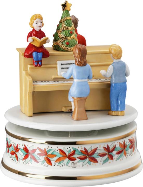 Actual product image Hutschenreuther Music box XXL 2023 Christmas sounds, height 17.5 cm