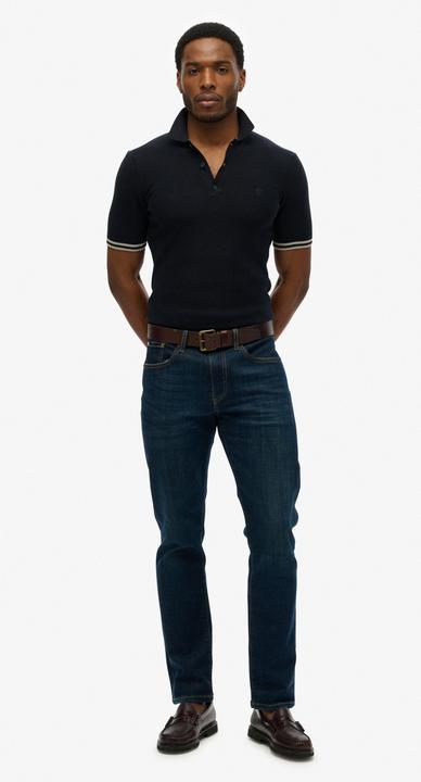 Actual product image Superdry Knitted Texture S/s Polo (L)