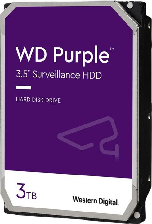 WD Disco rigido WD30PURX viola (3 TB, 3.5", CMR)