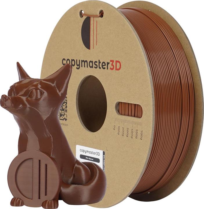Immagine prodotto Copymaster3D PLA Filament for 3D Printer, 1.75 mm, brown (PLA, 1.75 mm, 1000 g, Marrone)