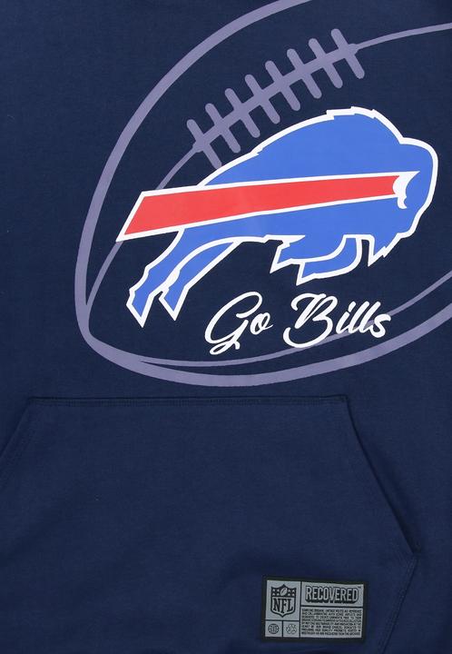 Immagine prodotto Recovered Re:felpa in pile con cappuccio - PATCHES Buffalo Bills (L)