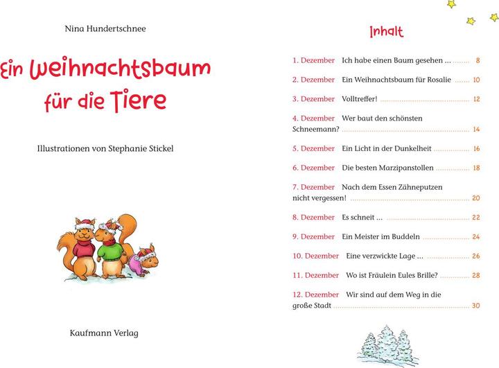 Produktbild Ein Weihnachtsbaum für die Tiere