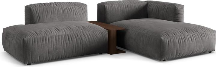 Actual product image Micadoni Modular Right Corner Sofa, "Martina", 2 Seats, 292x176x75 Made in Europe (Corner sofa)