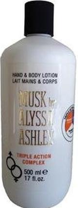 Actual product image Alyssa Ashley Musk Triple Action Complex Body Lotion 100ml (Body lotion, 100 ml)