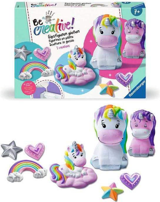 Produktbild Ravensburger Gipsgiessen Einhorn Midi