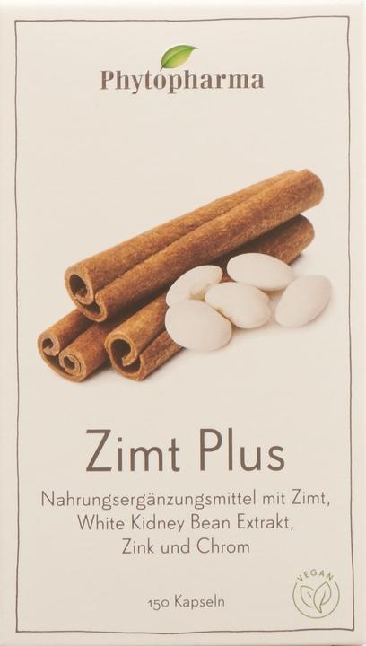 Actual product image Phytopharma Zimt Plus (1 Piece, Capsules, 100 g)