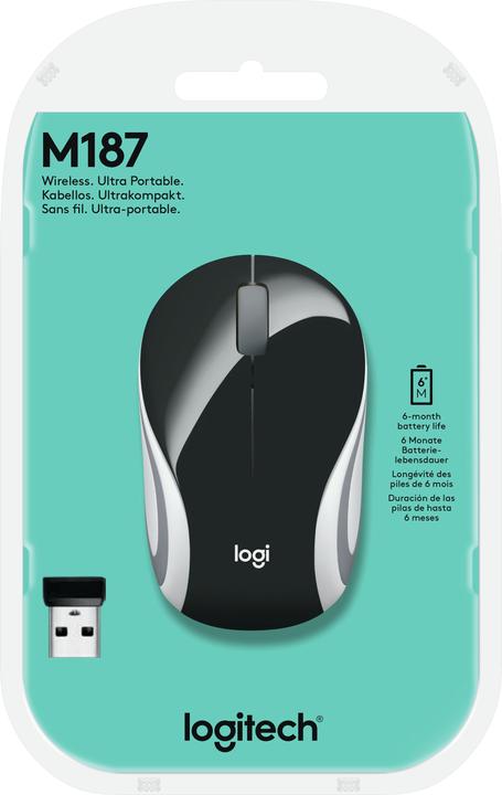 Immagine prodotto Logitech M187 (Senza fili)