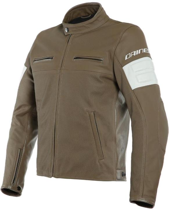 Actual product image Dainese SAN DIEGO Lederjacke light braun 58 (Men, 58)