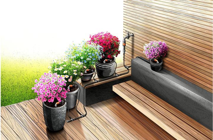 Productafbeelding Gardena Micro Druppel Systeem (Set druppelirrigatie)
