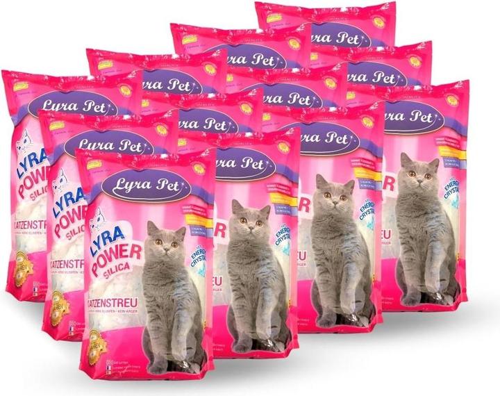 Produktbild Lyra Pet Lyra Power Silica Silikat Katzenstreu (Klumpend, 12 kg)