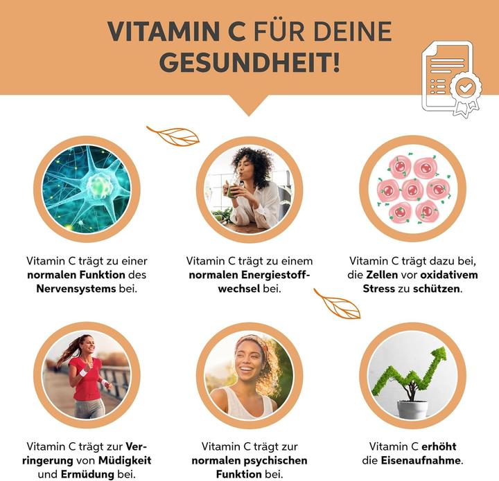 Produktbild Eltabia Bio Camu Camu Kapseln | Hochdosiert 84mg Tagesdosis | 100% natürliches Vitamin C (200 Stück, Kapseln)