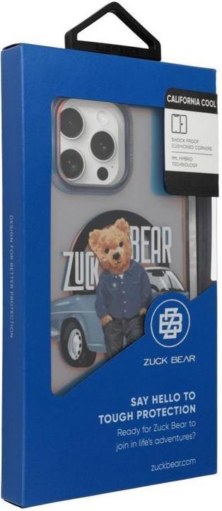 Produktbild Zuck Bear CALIFORNIA COOL MAG Hülle kompatibel mit MagSafe für IPHONE 16 Auto (Apple iPhone 16 Pro)