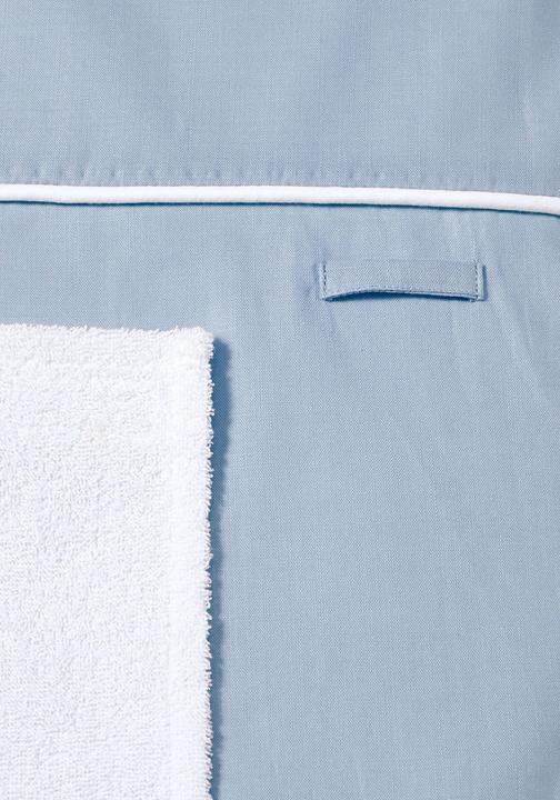 Produktbild nordic coast company Wickelauflage Blau-Grau (70 x 80 cm)