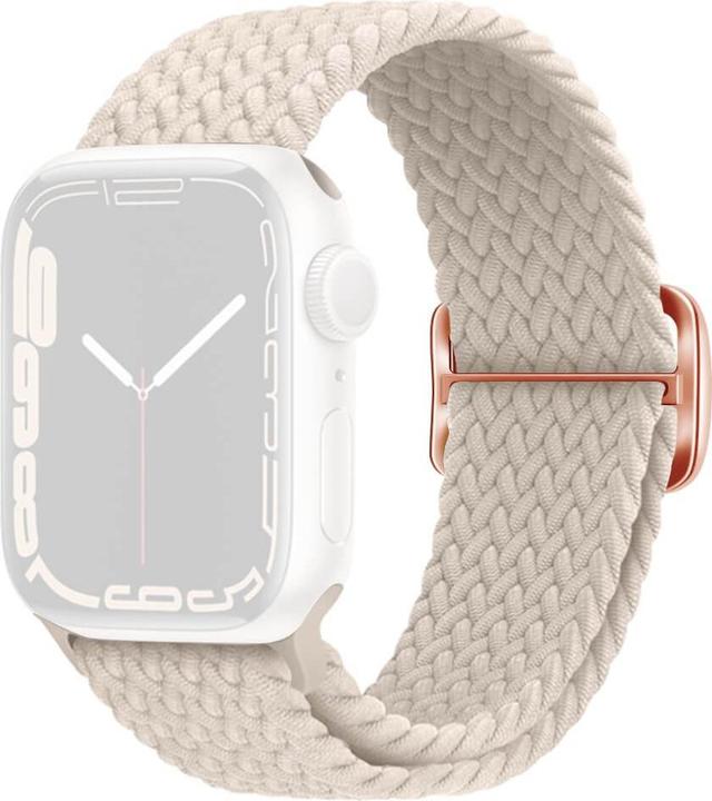 Cover-Discount Apple Watch 42/41/40mm - Nylon Stoff Ersatzarmband geflochten (Nylon)