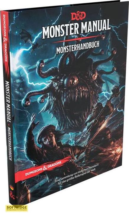 Immagine prodotto Wizards of the Coast WOC967544 - Manuale dei mostri di Dungeons & Dragons, 352 pagine (edizione EN) (Tedesco)