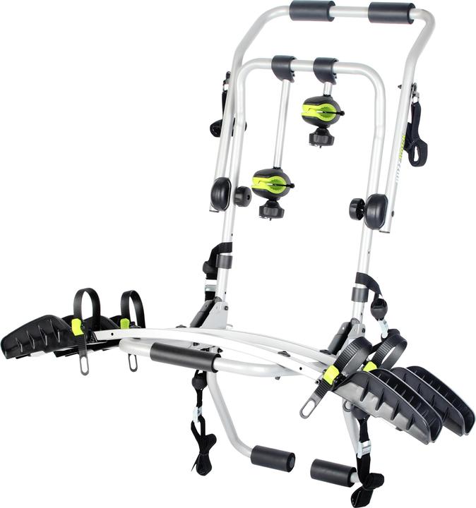 Actual product image BuzzRack Pilot bike carrier with collision protection for 2 bikes