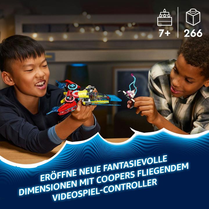 Produktbild LEGO Coopers fliegender Videospiel-Controller (71489, LEGO Dreamzzz)