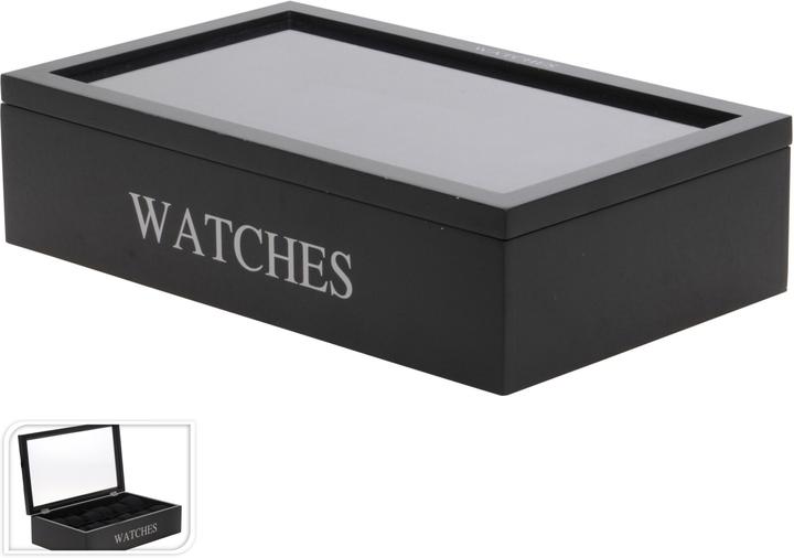 Actual product image Mojawo Watch display case Watch box Watch box for 12 watches incl. watch cushion