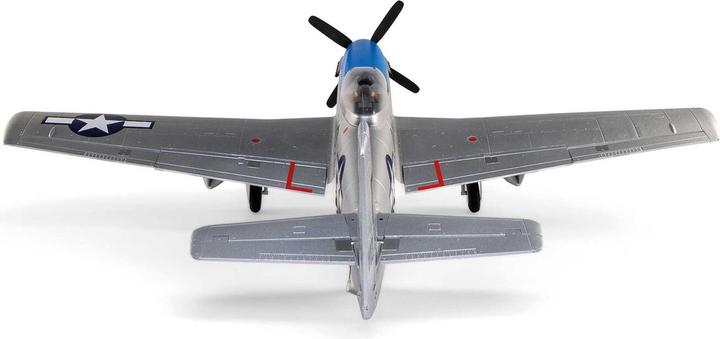Actual product image E-Flite P-51D Mustang 1200mm Electric Motor Warbird PNP (Warbird)