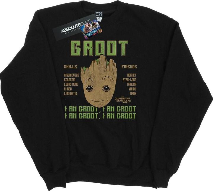 Guardians Of The Galaxy Vol. 2 Groot Skills Sweatshirt (L)