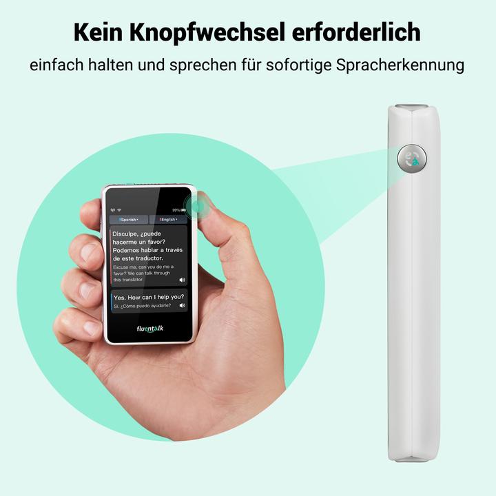 Image du produit Timekettle Fluentalk T1 Mini Handübersetzer (1 Go)
