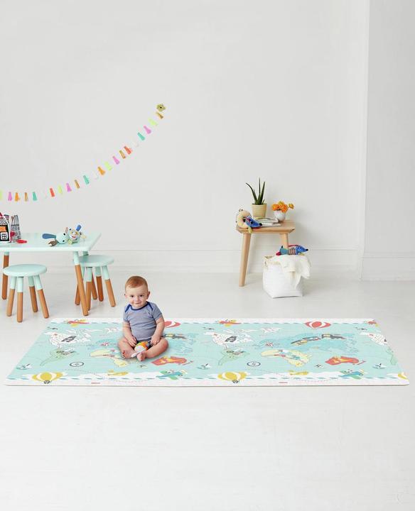 Productafbeelding Skiphop Dubbelzijdige speelmat (218 x 132 cm) (218 x 132 cm)