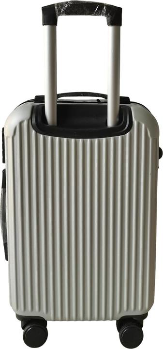 Actual product image NTK-Collection Hartschalenkoffer 2er-Set Frenzi Silber (80 l, M (50 - 90l), L (90 - 115l))