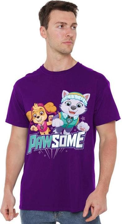Immagine prodotto Paw Patrol Pawsome Maglietta Skye ed Everest Uomo (4XL)