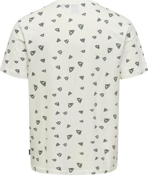Actual product image Only & Sons Onskendall Reg Ditsy Ss Tee (L)