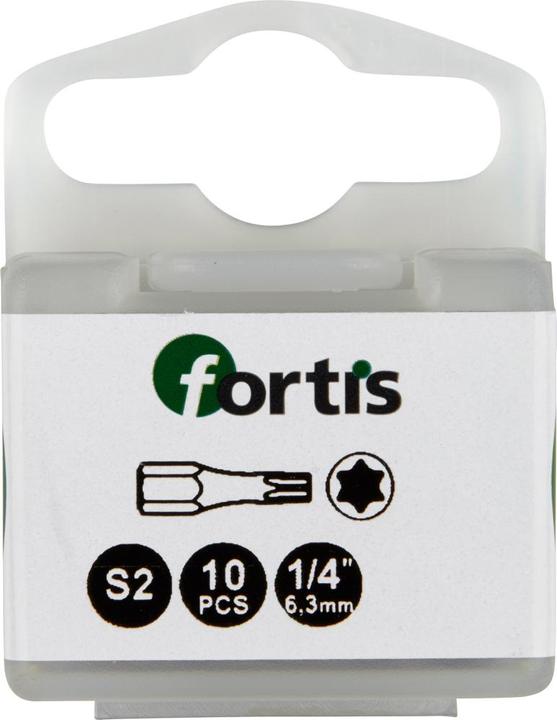 Productafbeelding Magni Bit Torsie 1/4" DIN3126 C6,3 T25x25mm verpakking van 10 FORTIS (1/4")