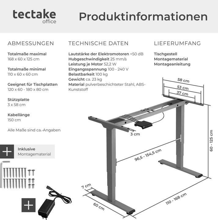 Actual product image tectake Twain
