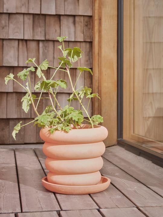 Immagine prodotto Oyoy Blumentopf Awa Outdoor Large, Terracotta (43.30 cm)